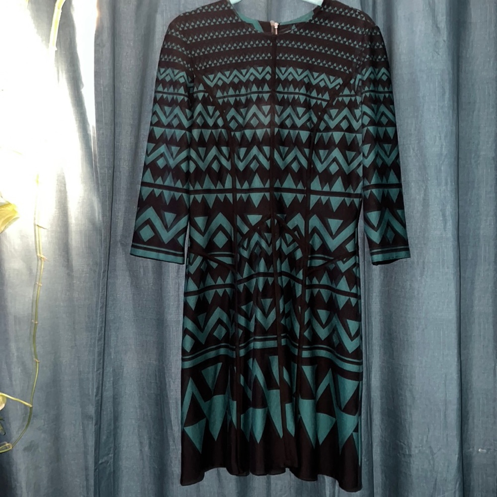 Black and Green Women’s Dress